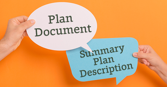 Plan Document and Summary Description Plan